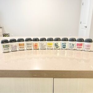 Bath & Body Works PocketBac Moisturizing Hand Sanitizers Lot of 12 Rare Set